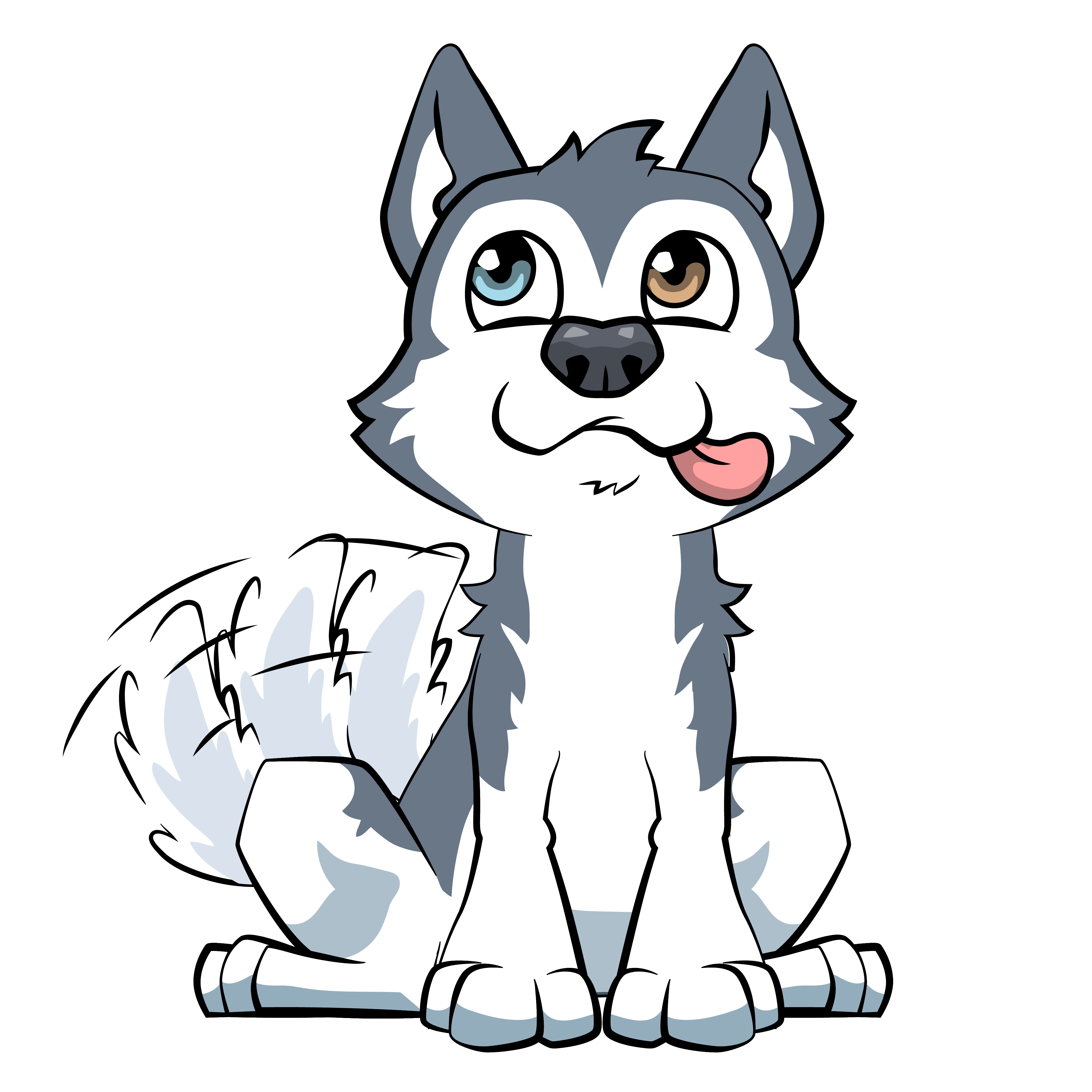 Husky Wumlo character artwork